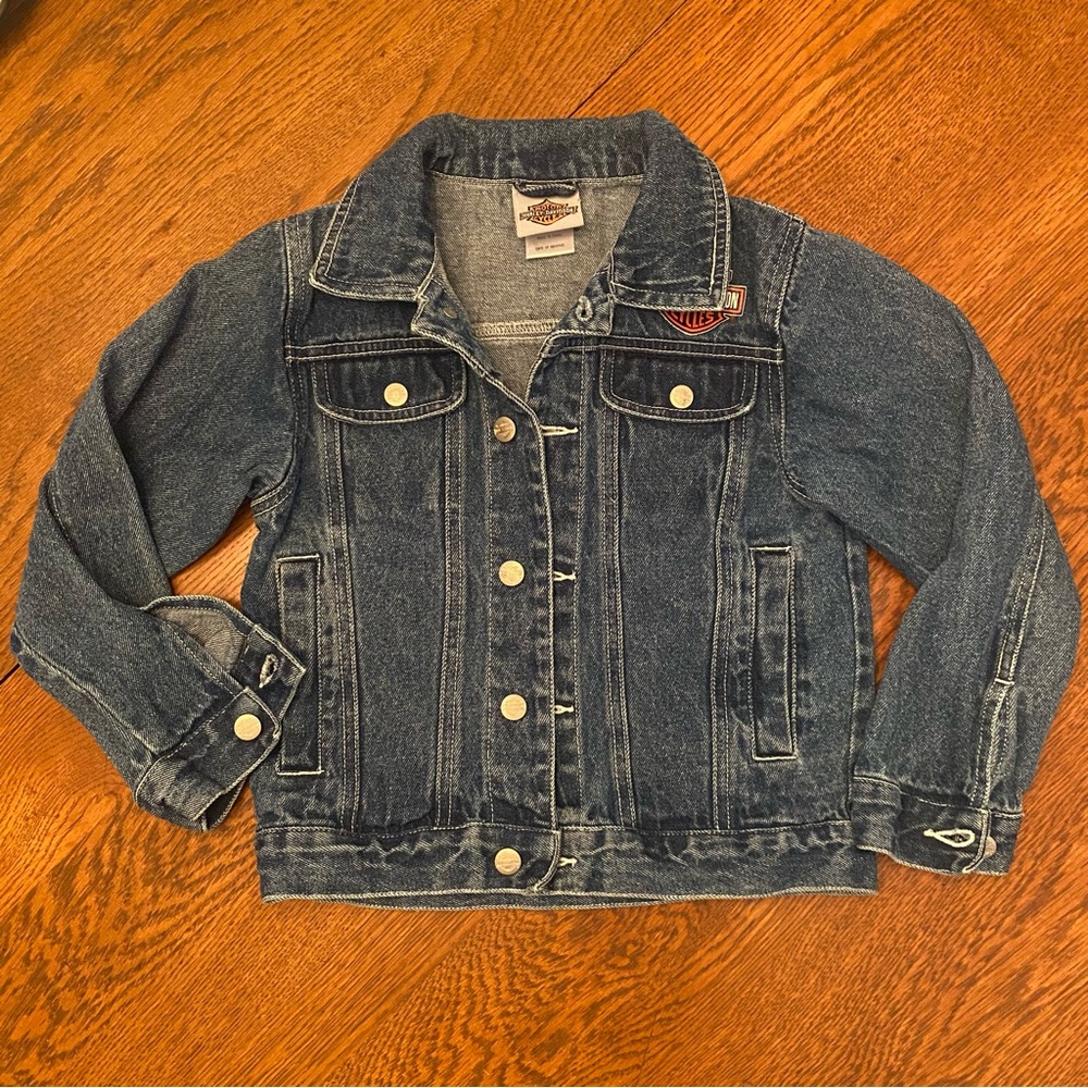 Harley Davidson Kids Jean Jacket